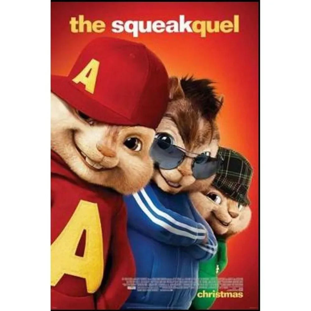 Alvin and the chipmunks the Squeakquel brand new DVD